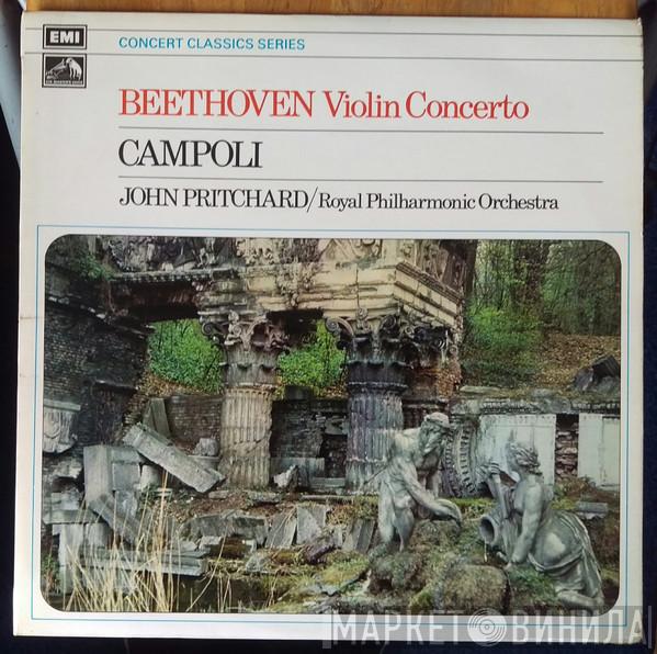 , Ludwig van Beethoven Conducted By The Royal Philharmonic Orchestra  John Pritchard  - Violin Concerto In D Opus 61