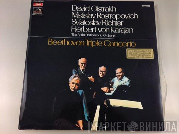 Ludwig van Beethoven, David Oistrach, Mstislav Rostropovich, Sviatoslav Richter, Berliner Philharmoniker, Herbert von Karajan - Triple Concierto C-Mayor Op.56
