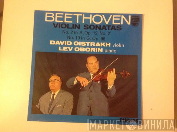, Ludwig van Beethoven David Oistrakh David Oistrach  Lev Oborin  - Violin Sonatas No. 2 in A, Op. 12, No. 2 No. 10 in G, Op. 96