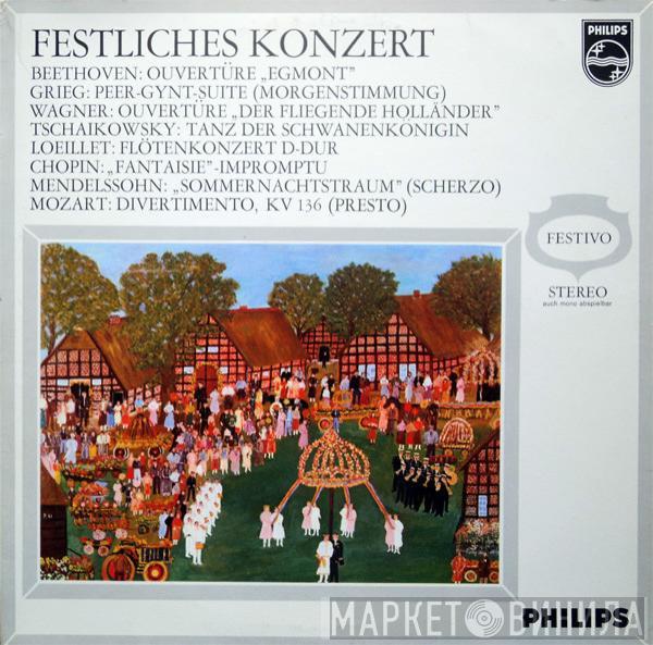 Ludwig van Beethoven, Edvard Grieg, Richard Wagner, Pyotr Ilyich Tchaikovsky, Jean-Baptiste Loeillet, Frédéric Chopin, Felix Mendelssohn-Bartholdy, Wolfgang Amadeus Mozart - Festliches Konzert