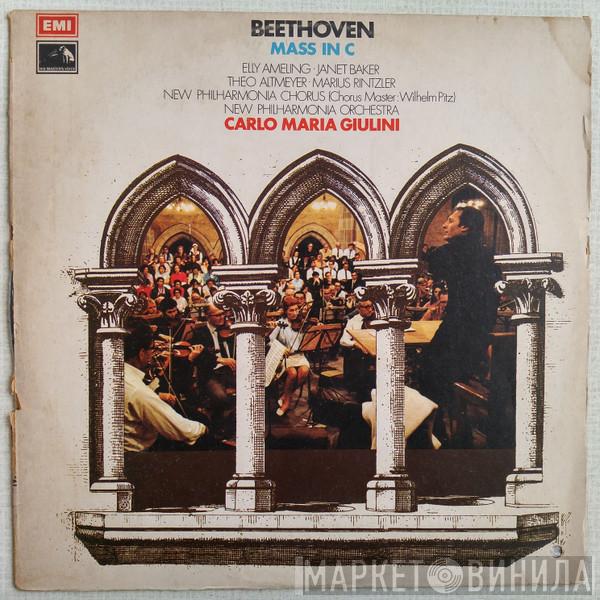 - Ludwig van Beethoven , Elly Ameling , Janet Baker , Theo Altmeyer , Marius Rintzler , New Philharmonia Chorus , New Philharmonia Orchestra  Carlo Maria Giulini  - Mass In C