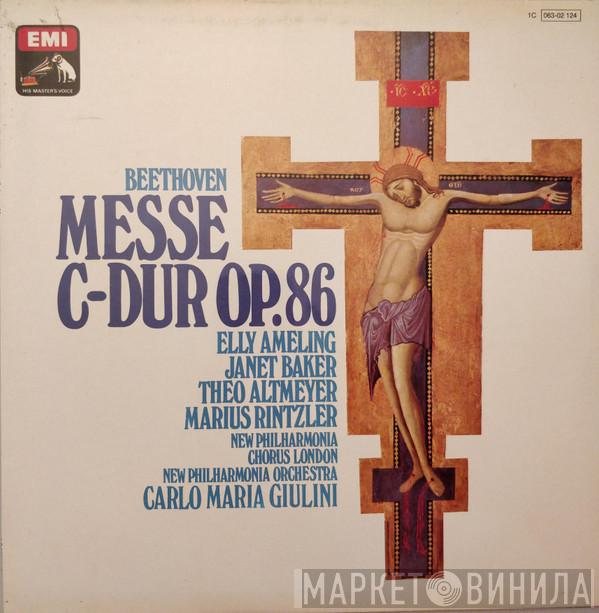 - Ludwig van Beethoven , Elly Ameling , Janet Baker , Theo Altmeyer , Marius Rintzler , New Philharmonia Chorus , New Philharmonia Orchestra  Carlo Maria Giulini  - Messe C-dur, Op. 86
