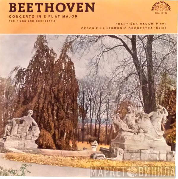 , Ludwig van Beethoven , František Rauch , Karel Šejna  The Czech Philharmonic Orchestra  - Concerto In E Flat Major For Piano And Orchestra