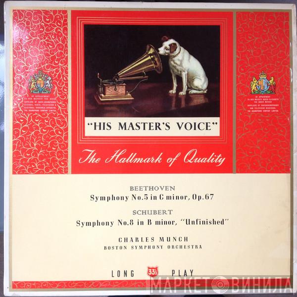 Ludwig van Beethoven, Franz Schubert, Charles Munch, Boston Symphony Orchestra - Symphony No. 5 In C Minor, Op.67 & Symphony No. 8 In B Minor ("Unfinished")