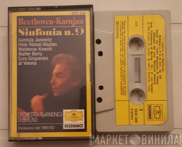 - Ludwig van Beethoven , Herbert von Karajan , Berliner Philharmoniker , Gundula Janowitz , Hilde Rössel-Majdan , Waldemar Kmentt , Walter Berry  Wiener Singverein  - Sinfonia No. 9