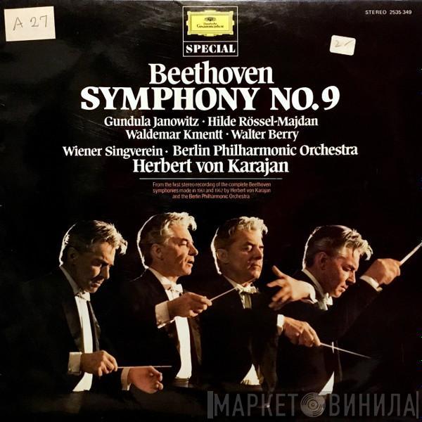 - Ludwig van Beethoven , Herbert von Karajan , Berliner Philharmoniker , Gundula Janowitz , Hilde Rössel-Majdan , Waldemar Kmentt , Walter Berry  Wiener Singverein  - Symphonie No. 9