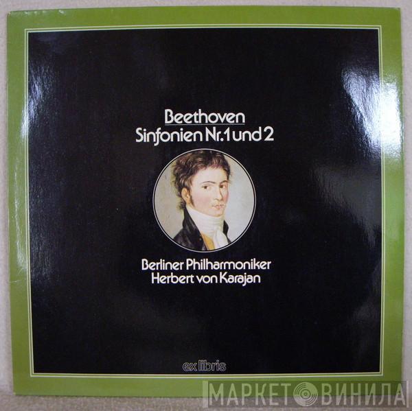 , Ludwig van Beethoven , Herbert von Karajan  Berliner Philharmoniker  - Sinfonien Nr. 1 und 2