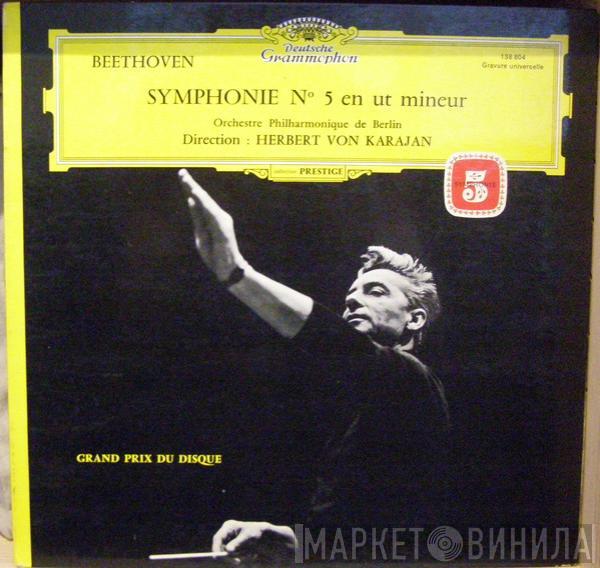 , Ludwig van Beethoven , Herbert von Karajan  Berliner Philharmoniker  - Symphonie N°5 en Ut Mineur, Op. 67