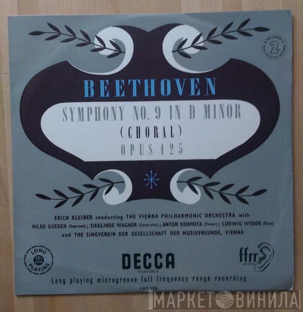 - Ludwig van Beethoven , Hilde Güden , Sieglinde Wagner , Anton Dermota , Ludwig Weber , Wiener Singverein , Wiener Philharmoniker  Erich Kleiber  - Symphony Nº 9