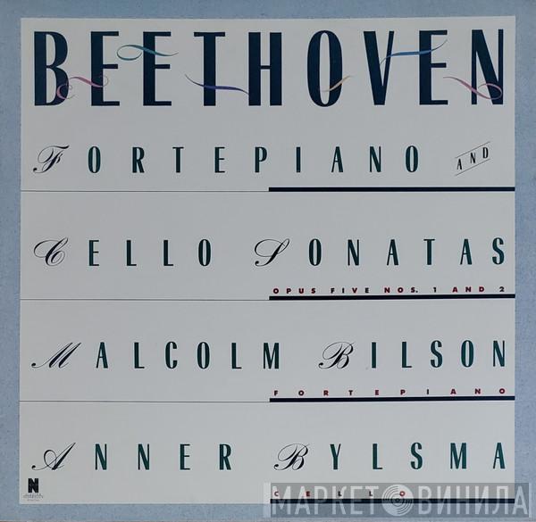 , Ludwig van Beethoven , Malcolm Bilson  Anner Bylsma  - Fortepiano And Cello Sonatas, Op.5 Nos.1 & 2