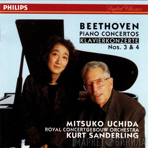 , Ludwig van Beethoven , Mitsuko Uchida , Concertgebouworkest  Kurt Sanderling  - Piano Concertos = Klavierkonzerte Nos. 3 & 4