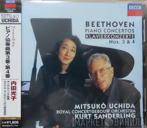 - Ludwig van Beethoven , Mitsuko Uchida , Concertgebouworkest  Kurt Sanderling  - Piano Concertos = Klavierkonzerte Nos. 3 & 4