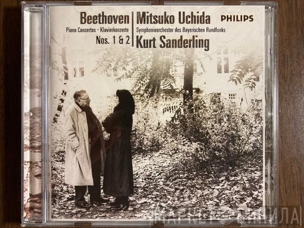 , Ludwig van Beethoven , Mitsuko Uchida , Symphonie-Orchester Des Bayerischen Rundfunks  Kurt Sanderling  - Piano Concertos = Klavierkonzerte Nos. 1 & 2