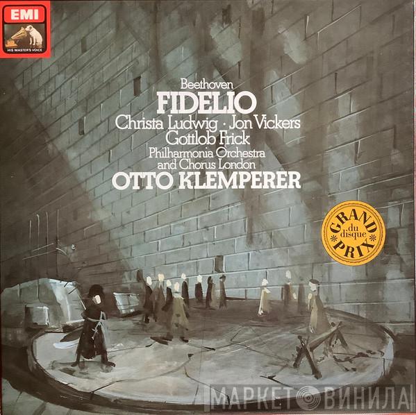 , Ludwig van Beethoven , Otto Klemperer , Philharmonia Orchestra , Christa Ludwig , Jon Vickers , Gottlob Frick  Philharmonia Chorus  - Fidelio