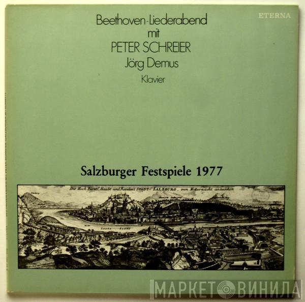 , Ludwig van Beethoven , Peter Schreier  Jörg Demus  - Beethoven-Liederabend (Salzburger Festspiele 1977)