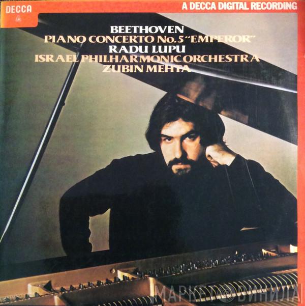 , Ludwig van Beethoven , Radu Lupu , Israel Philharmonic Orchestra  Zubin Mehta  - Piano Concerto No. 5 “Emperor”, Op. 73