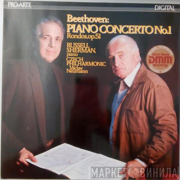, Ludwig van Beethoven , Russell Sherman , The Czech Philharmonic Orchestra  Václav Neumann  - Piano Concert No.1