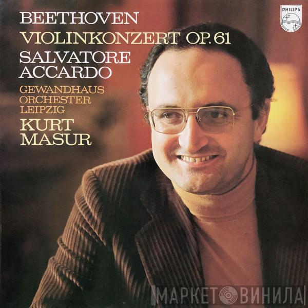 Ludwig van Beethoven, Salvatore Accardo, Gewandhausorchester Leipzig, Kurt Masur - Violinkonzert, Op. 61