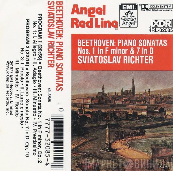 , Ludwig van Beethoven  Sviatoslav Richter  - Piano Sonatas Nos. 1 In F Minor & 7 In D