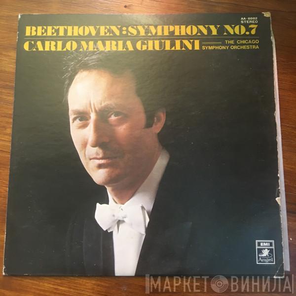 - Ludwig van Beethoven , The Chicago Symphony Orchestra  Carlo Maria Giulini  - Symphony N°7 In A, Op. 92