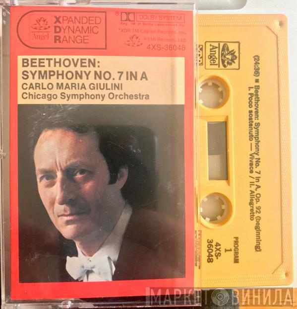 - Ludwig van Beethoven , The Chicago Symphony Orchestra  Carlo Maria Giulini  - Symphony No. 7 In A