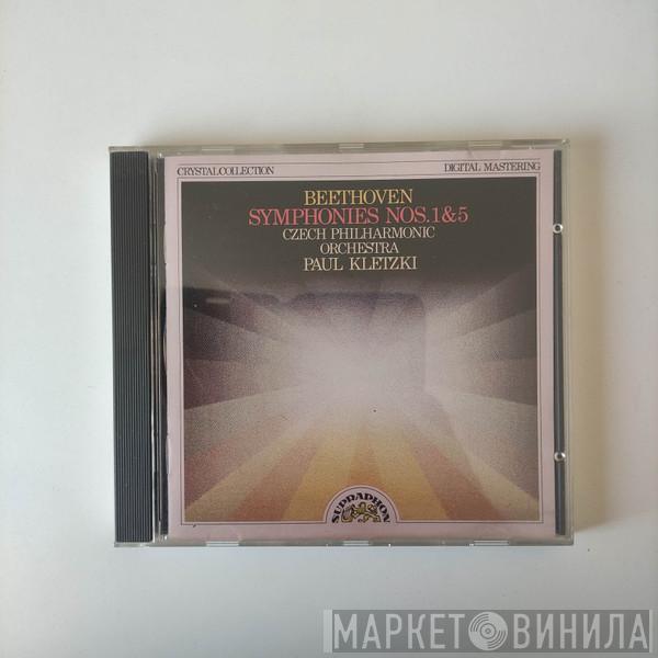 Ludwig van Beethoven, The Czech Philharmonic Orchestra, Paul Kletzki - Symphonies Nos. 1 & 5