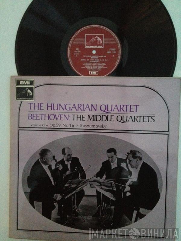 Ludwig van Beethoven, The Hungarian Quartet - The Middle Quartets, Volume 1