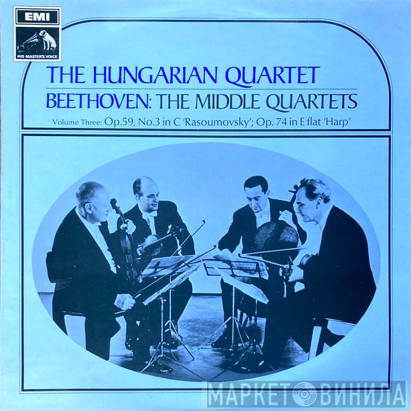 Ludwig van Beethoven, The Hungarian Quartet - The Middle Quartets - Volume 3