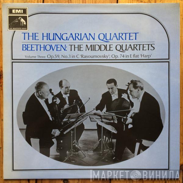 Ludwig van Beethoven, The Hungarian Quartet - The Middle Quartets - Volume 3
