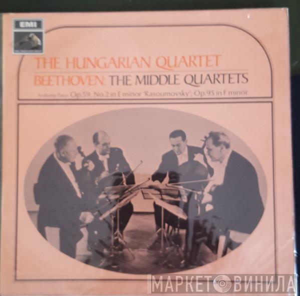 Ludwig van Beethoven, The Hungarian Quartet - The Middle Quartets Volume Two