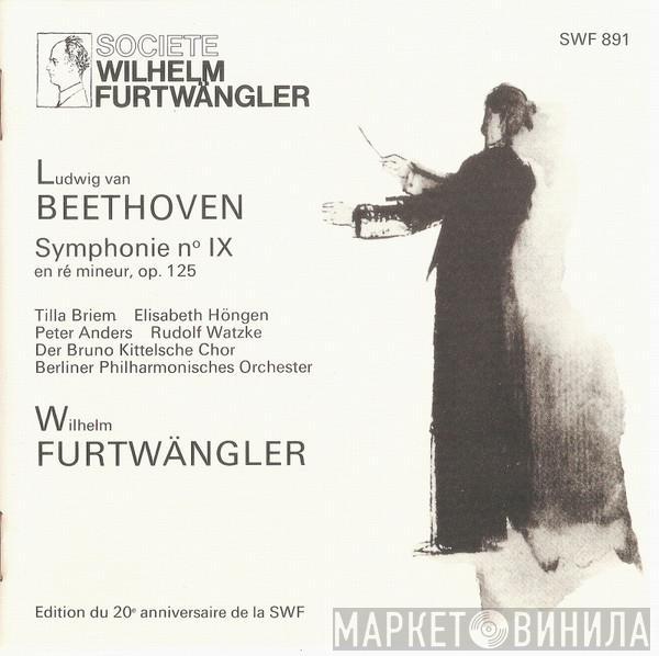 - Ludwig van Beethoven , Tilla Briem , Elisabeth Höngen , Peter Anders  , Rudolf Watzke , Bruno Kittelscher Chor , Berliner Philharmoniker  Wilhelm Furtwängler  - Symphonie N° IX En Ré Mineur, Op. 125