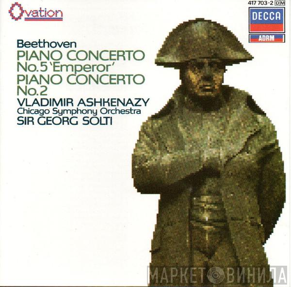 , Ludwig van Beethoven , Vladimir Ashkenazy , The Chicago Symphony Orchestra  Georg Solti  - Piano Concertos Nos 5 & 2
