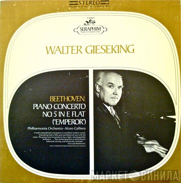 Ludwig van Beethoven, Walter Gieseking - Beethoven: Piano Concerto No 5 In E Flat ("Emperor")