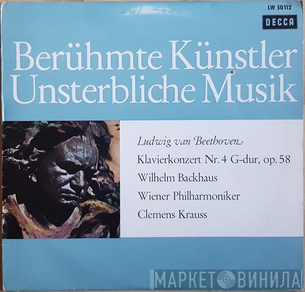- Ludwig van Beethoven , Wilhelm Backhaus , Clemens Krauss  Wiener Philharmoniker  - Klavierkonzert Nr.4 G-dur, Op.58