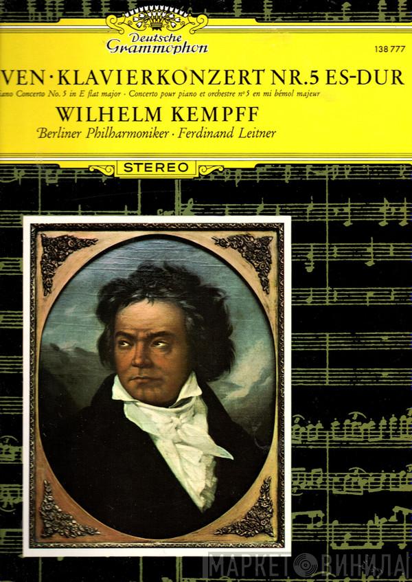 Ludwig van Beethoven, Wilhelm Kempff, Berliner Philharmoniker, Ferdinand Leitner - Klavierkonzert Nr. 5 Es-Dur Op. 73