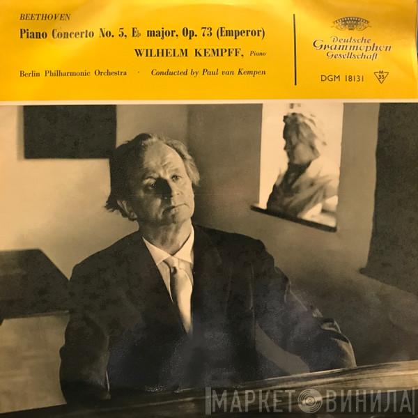 Ludwig van Beethoven, Wilhelm Kempff, Berliner Philharmoniker, Paul van Kempen - Piano Concerto No. 5, E Flat Major, Op. 73 (Emperor)