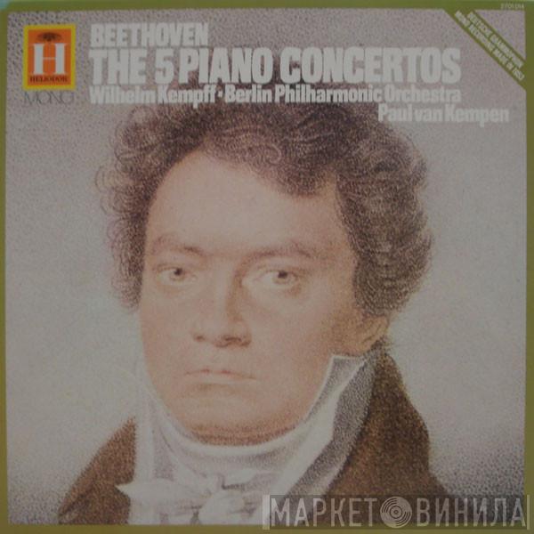 Ludwig van Beethoven, Wilhelm Kempff, Berliner Philharmoniker, Paul van Kempen - The 5 Piano Concertos