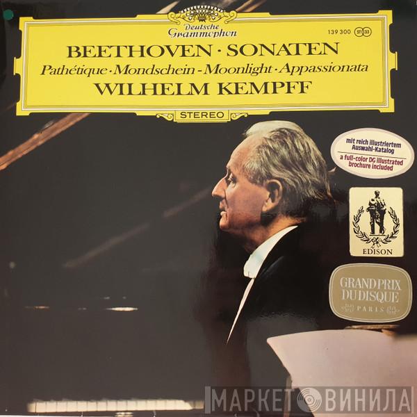 – Ludwig van Beethoven  Wilhelm Kempff  - Sonaten - Pathétique · Mondschein - Moonlight · Appassionata