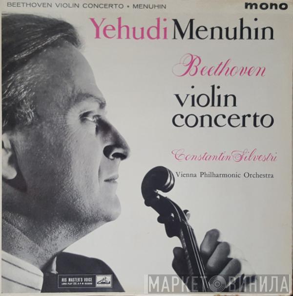 , Ludwig van Beethoven , Yehudi Menuhin , Constantin Silvestri  Wiener Philharmoniker  - Violin Concerto