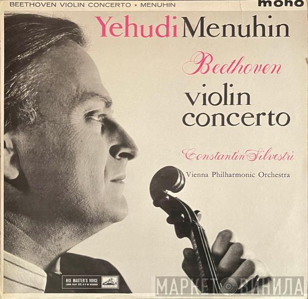 , Ludwig van Beethoven , Yehudi Menuhin , Constantin Silvestri  Wiener Philharmoniker  - Violin Concerto