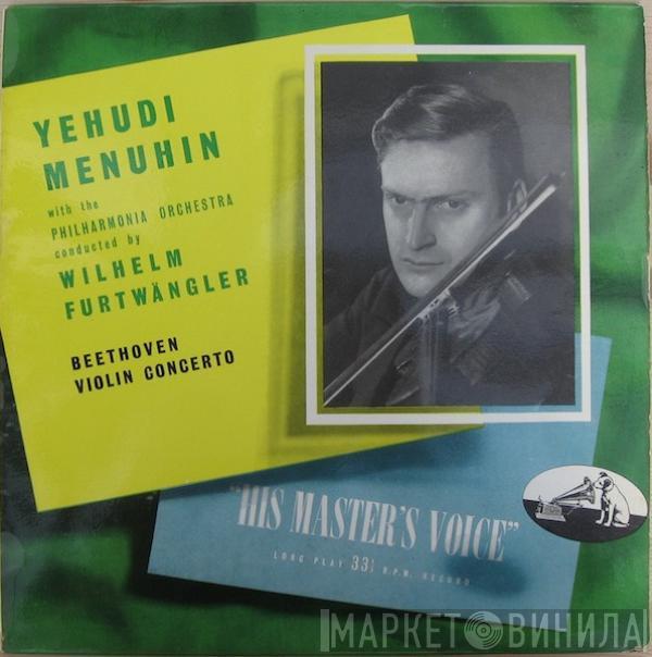 Ludwig van Beethoven, Yehudi Menuhin, Philharmonia Orchestra, Wilhelm Furtwängler - Beethoven Violin Concerto
