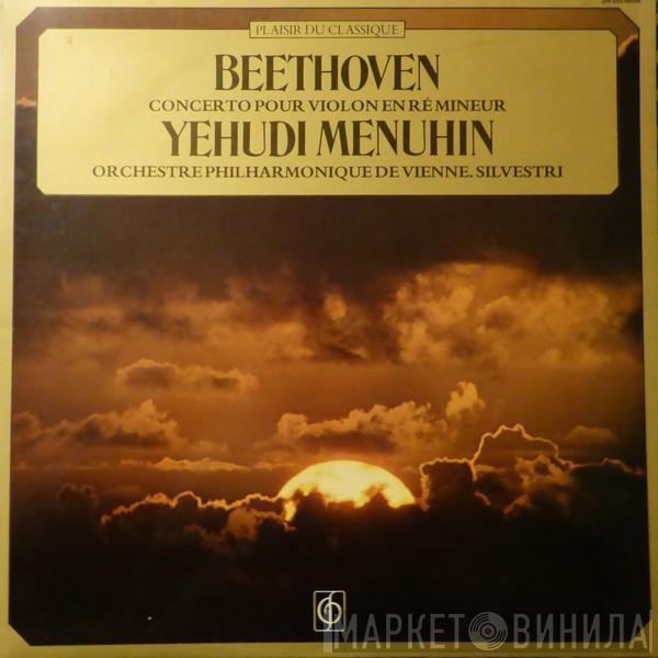 , Ludwig van Beethoven , Yehudi Menuhin , Wiener Philharmoniker  Constantin Silvestri  - Concerto Pour Violon En Ré Mineur