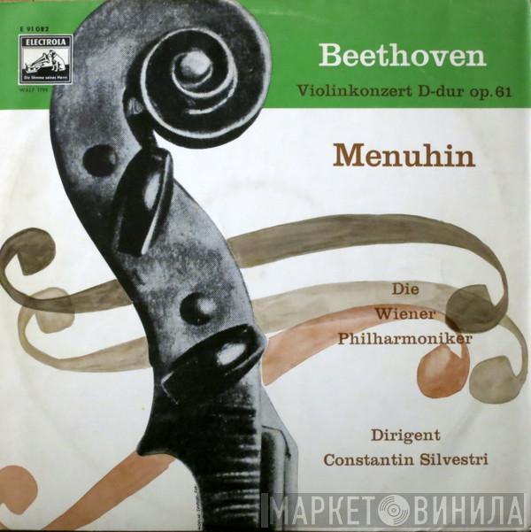 , Ludwig van Beethoven , Yehudi Menuhin , Wiener Philharmoniker  Constantin Silvestri  - Violinkonzert D-dur Op. 61