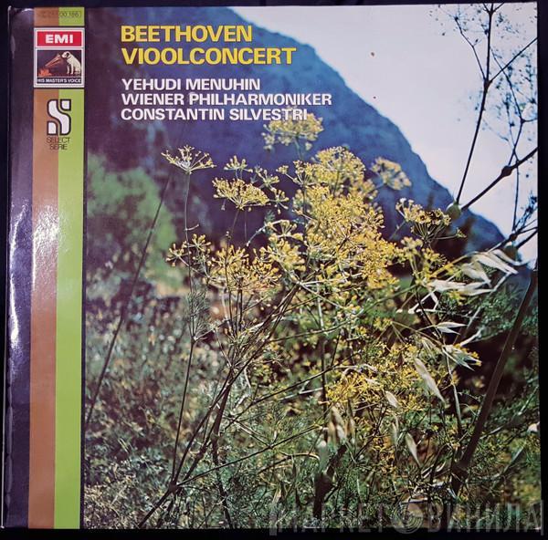 , Ludwig van Beethoven , Yehudi Menuhin , Wiener Philharmoniker  Constantin Silvestri  - Vioolconcert In D, Op.61