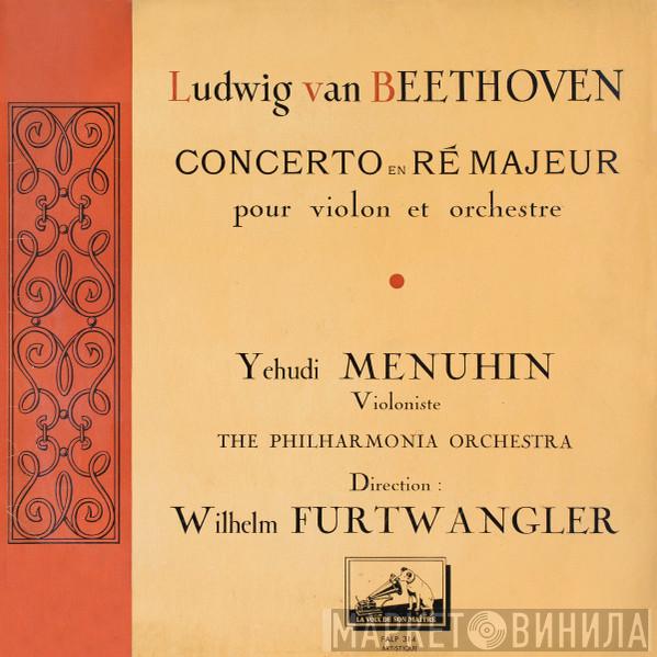 , Ludwig van Beethoven , Yehudi Menuhin , Wilhelm Furtwängler  Philharmonia Orchestra  - Concerto En Ré Majeur Pour Violon Et Orchestre