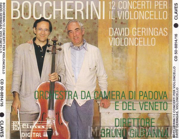 , Luigi Boccherini , David Geringas , Orchestra Di Padova E Del Veneto  Bruno Giuranna  - 12 Concerti Per Il Violoncello