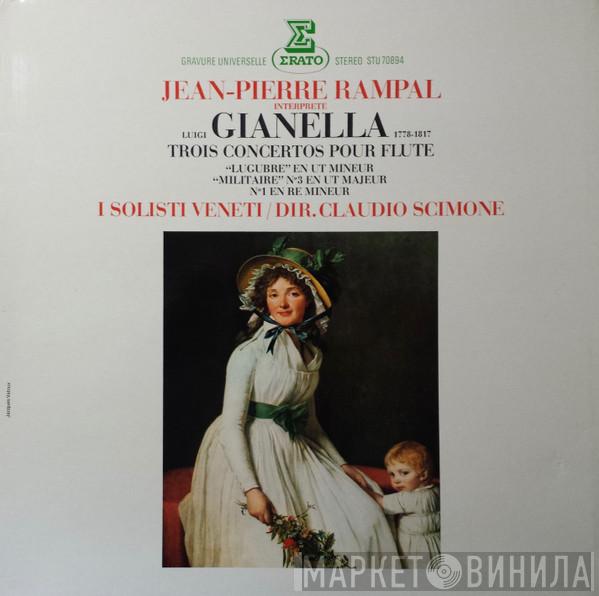 , Luigi Gianella , Jean-Pierre Rampal , I Solisti Veneti  Claudio Scimone  - Trois Concertos Pour Flûte