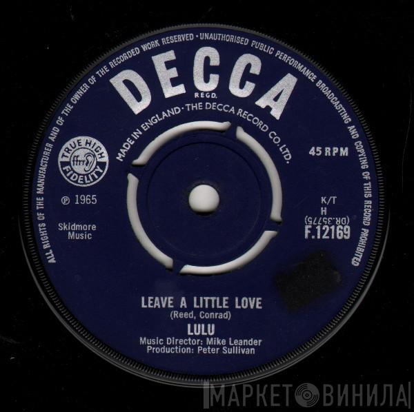 Lulu - Leave A Little Love