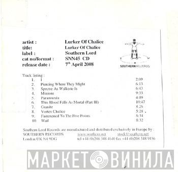 Lurker Of Chalice  - Lurker Of Chalice