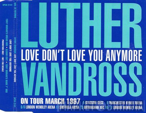  Luther Vandross  - Love Don't Love You Anymore